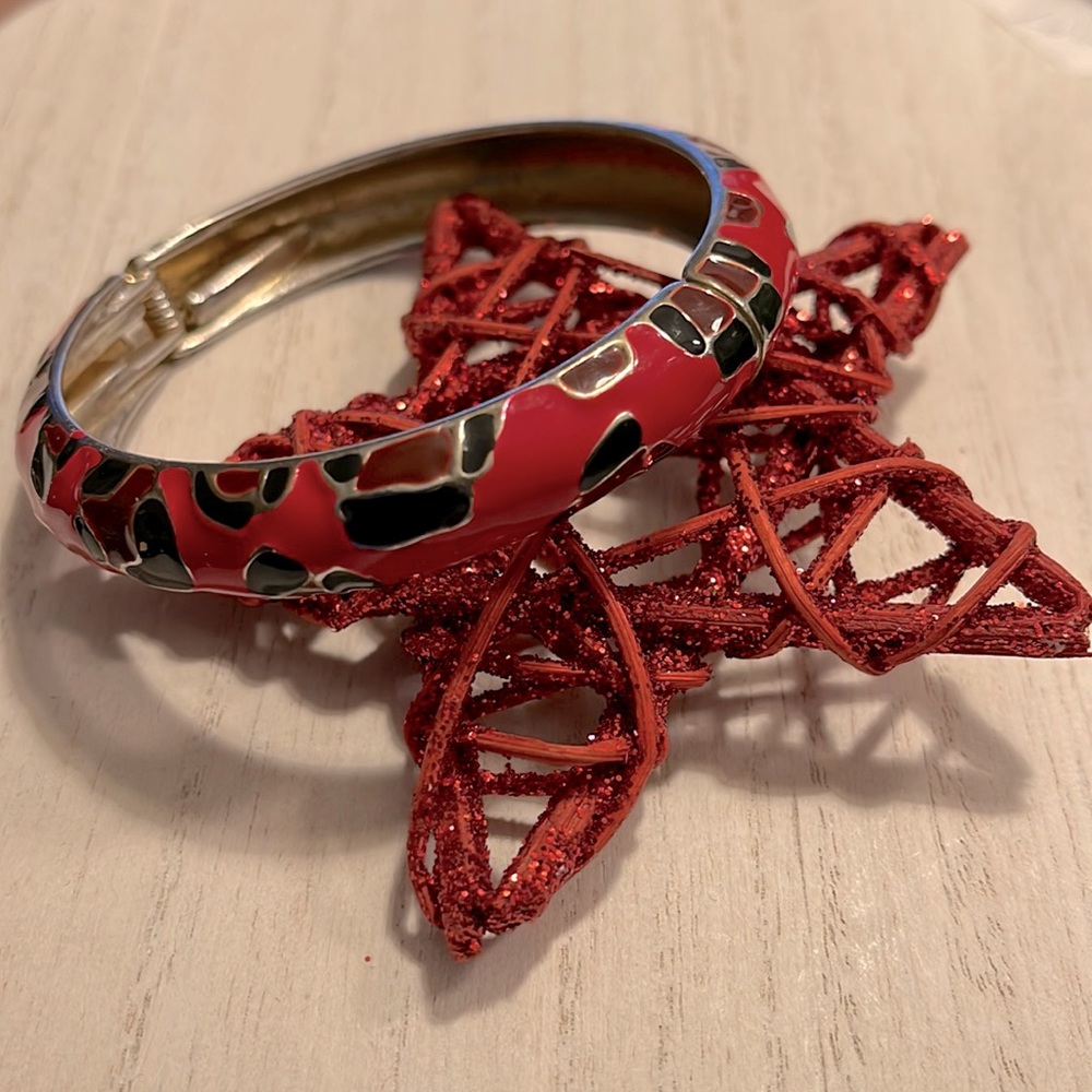 Leopard Hinge Bracelet